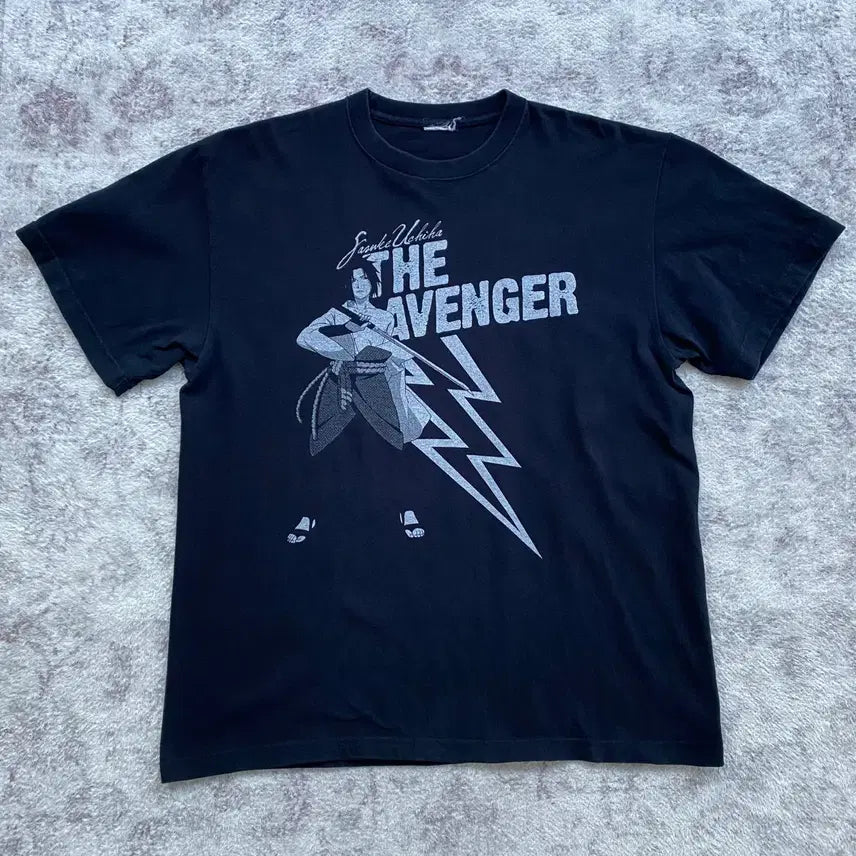 [BUNJANG] Naruto Sasuke Cosplay Official Anime T-shirt / 나루토 사스케 코스파 오피셜 애니메이션 티셔츠 애니티