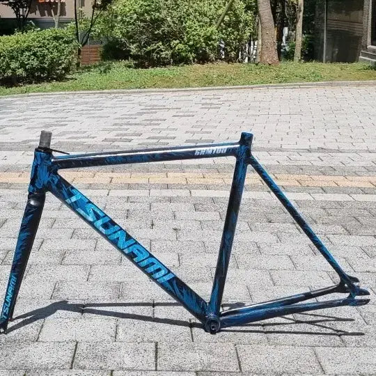 [BUNJANG] Tsunami Repainted Frameset - Size 52 (M) / 쓰나미 재도색 프레임셋 판/교