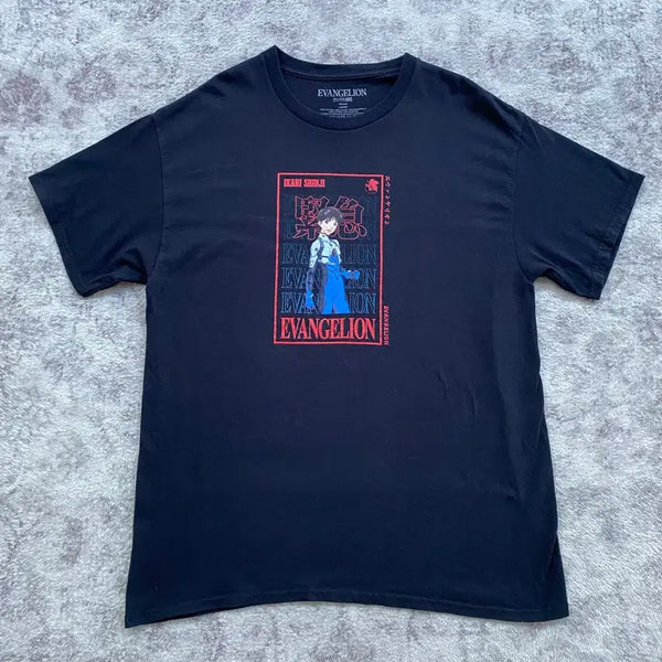 [BUNJANG] Evangelion Official Animation T-Shirt / 에반게리온 오피셜 애니메이션 티셔츠 애니티