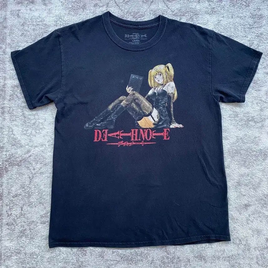 [BUNJANG] Death Note Misa Official Anime T-Shirt / 데스노트 미사 오피셜 애니메이션 티셔츠 애니티
