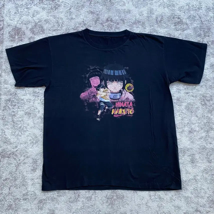 [BUNJANG] Naruto Hinata Bootleg Anime T-Shirt / 나루토 히나타 부틀렉 애니메이션 티셔츠 애니티