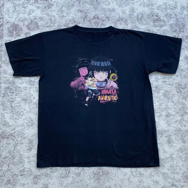 [BUNJANG] Naruto Hinata Bootleg Anime T-Shirt / 나루토 히나타 부틀렉 애니메이션 티셔츠 애니티