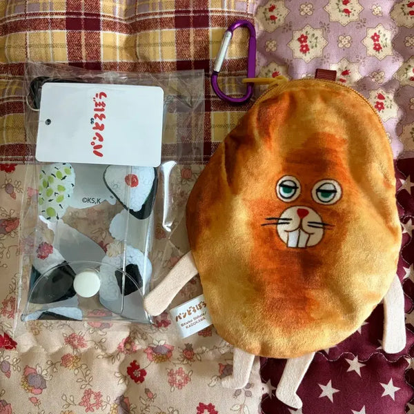[BUNJANG] Bread Thief Carabiner Onigiri Set Gacha / (세트가격)빵도둑 카라비너 오니기리 세트 가챠