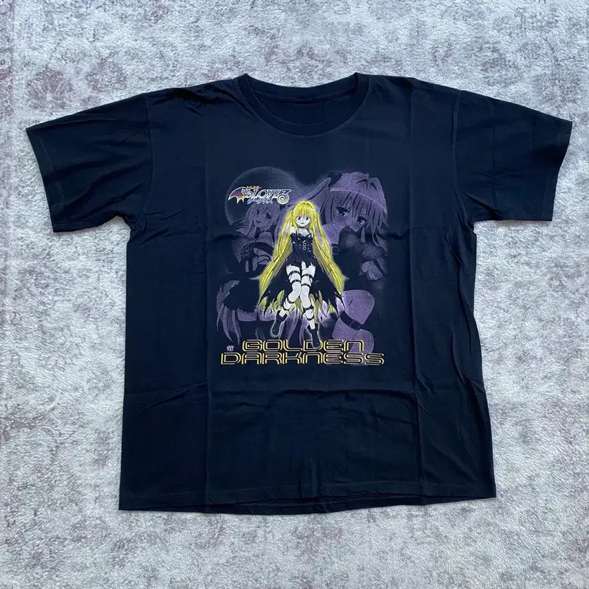 [BUNJANG] Bootleg To Love-Ru Animation T-Shirt / 투러브트러블 부틀렉 애니메이션 티셔츠 애니티