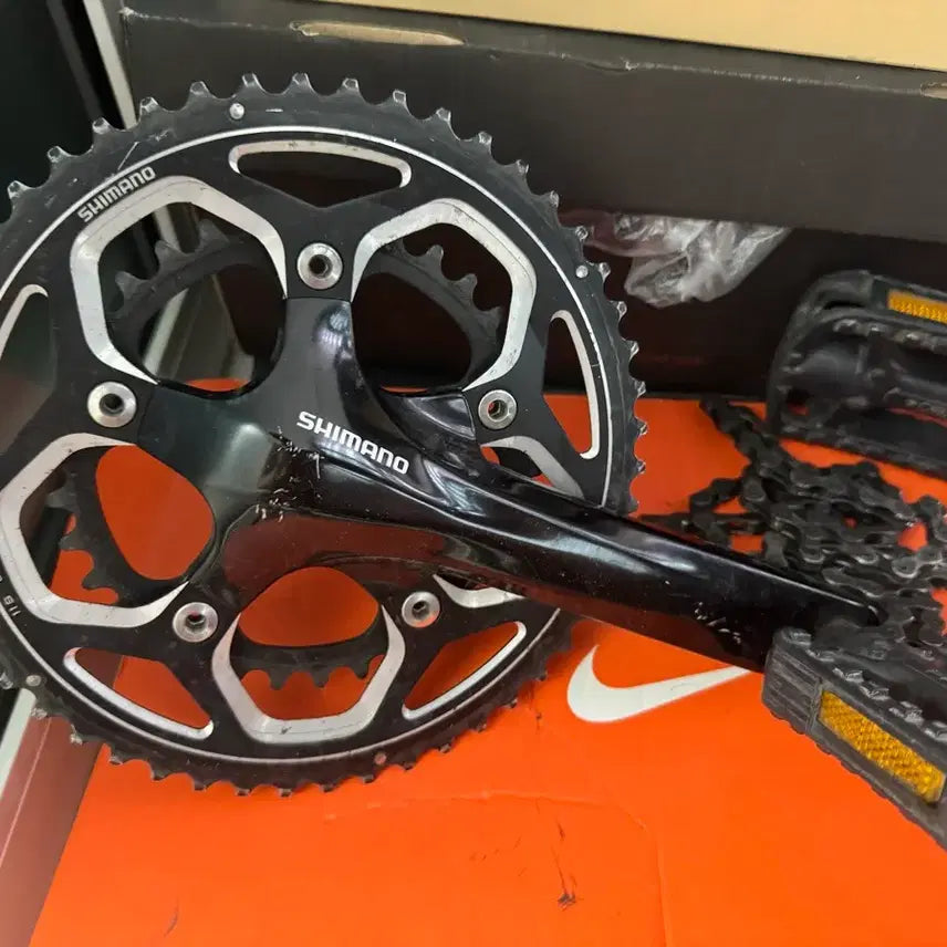 [BUNJANG] Shimano RS500 50-34T Compact Crankset 170mm / 시마노 RS500 50-34 컴팩트 170mm 크랭크