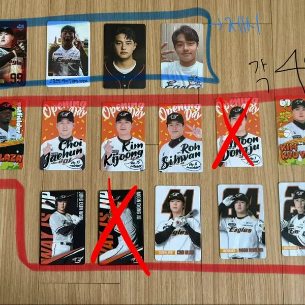 [BUNJANG] Hanwha Eagles Photocard Set / 한화이글스 포토카드
