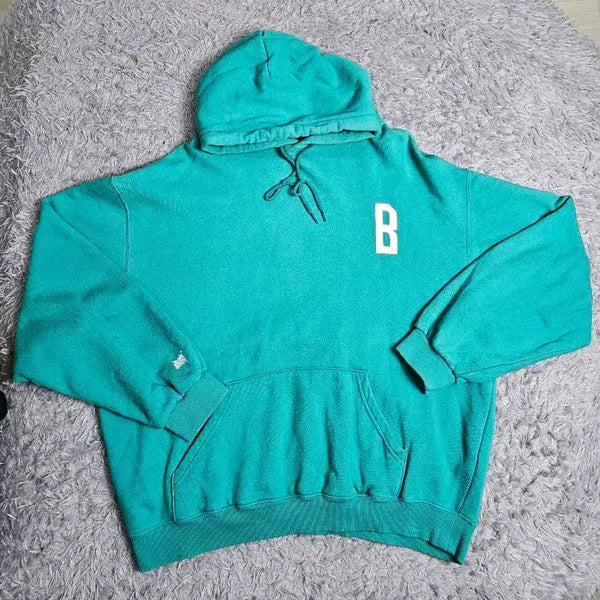 [BUNJANG] Brown Breath Fleece Hoodie Mint XL / (J)브라운브레스 기모 후드티 민트 XL