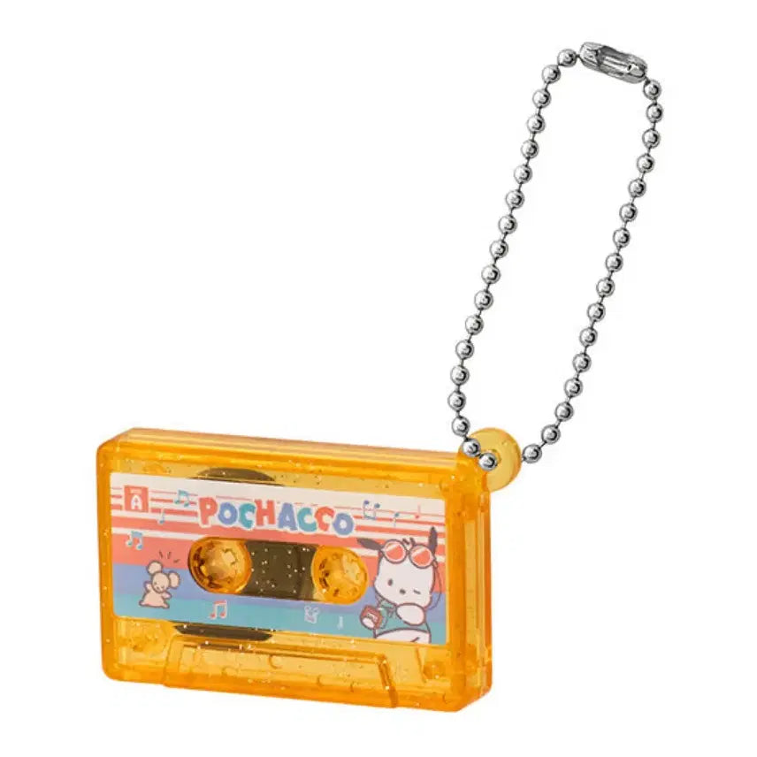 [BUNJANG] Bandai Sanrio PokaCo Cassette Gacha Keychain / 반다이 산리오 포카코 카세트 가챠 키링