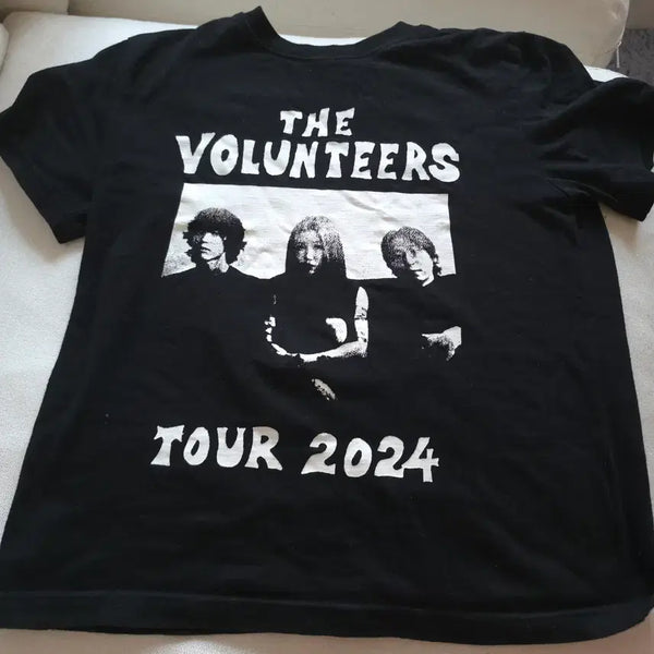 [BUNJANG] The Volunteers TVT 2024 Tour T-Shirt Size S / 더 발룬티어스 TVT 2024 투어 티셔츠 TOUR T-SHIRT 사이즈 S 백예린