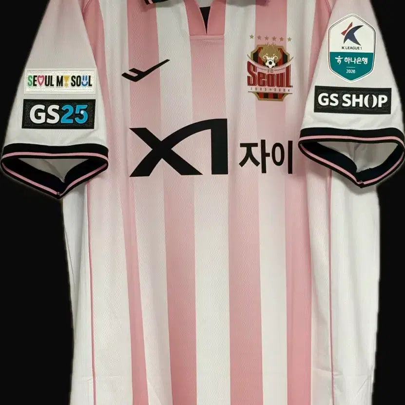 [BUNJANG] FC Seoul Blossom Authentic Jersey Full Marking XXL / (XXL / 110) FC서울 블라썸 어센틱 유니폼 풀마킹