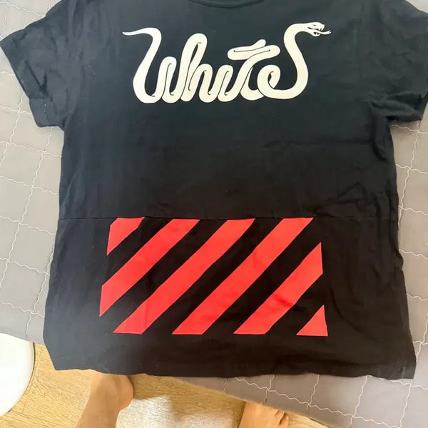 [BUNJANG] Off-White Short Sleeve T-Shirt / Off White