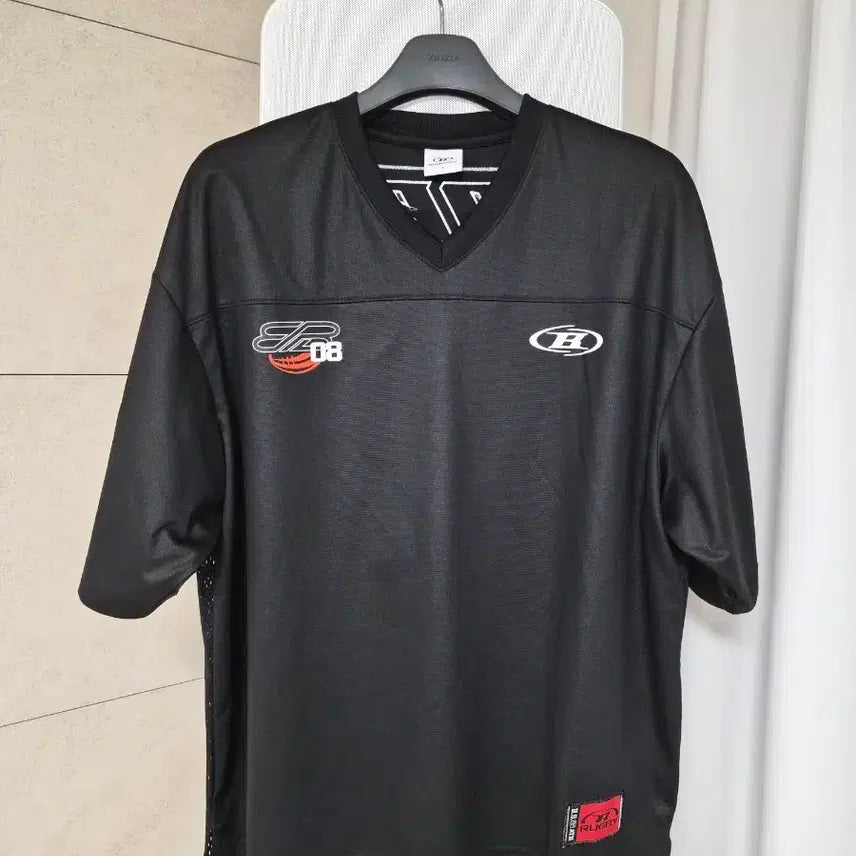[BUNJANG] Born to Win Rugby Jersey Black / 본투윈 럭비져지 블랙