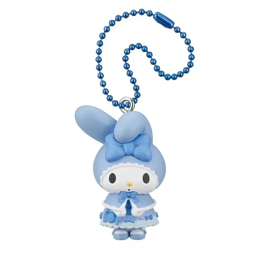 [BUNJANG] Sanrio My Melody Sweet Lolita Mascot Keychain Gacha / 산리오 마이멜로디 스위트 로리타 마스코트 키링 가챠