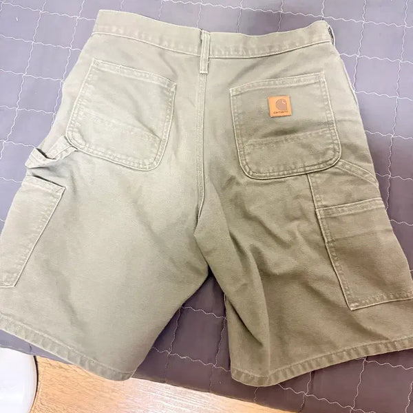 [BUNJANG] Carhartt WIP Cargo Shorts B25 Moss / 칼하트 워크 카고 반바지 B25 -Mos