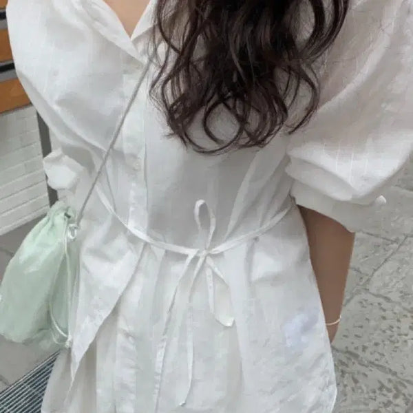 [BUNJANG] Thanat Exclusive Eve Sheer Shirt / 타낫 익스클루시브 이브 쉬어 시어 셔츠