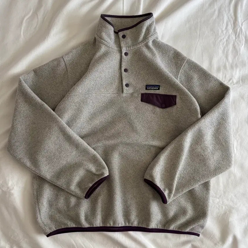 [BUNJANG] Patagonia Synchilla Vintage Oatmeal Purple XL / [XL]파타고니아 신칠라 빈티지 오트밀 퍼플