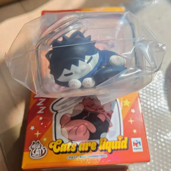 [BUNJANG] Megahouse Jujutsu Kaisen Nyanko Oyasumi Fushiguro Megumi Figure / 미사용 ) 메가캣 주술회전 주술냥코 오야스미 잘자 피규어 후시구로 메구미