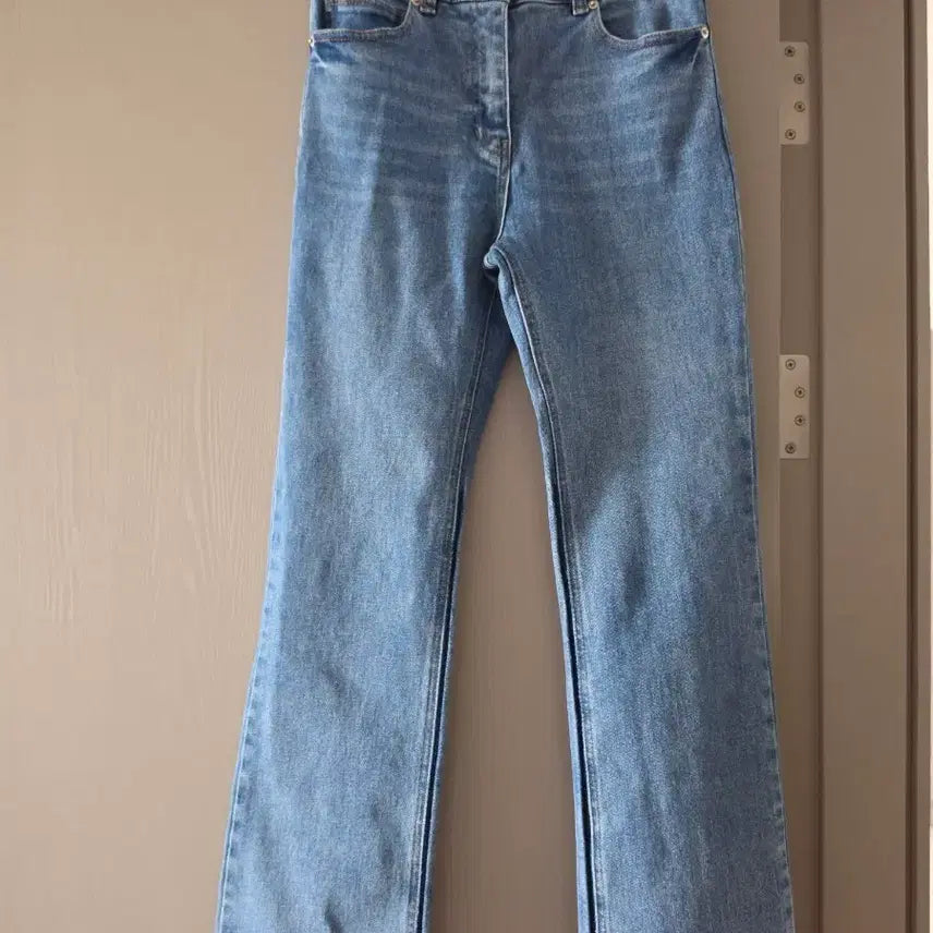 [BUNJANG] System Bootcut Denim Jeans Light Blue / 시스템  부츠컷 데님 청바지 라이트블루