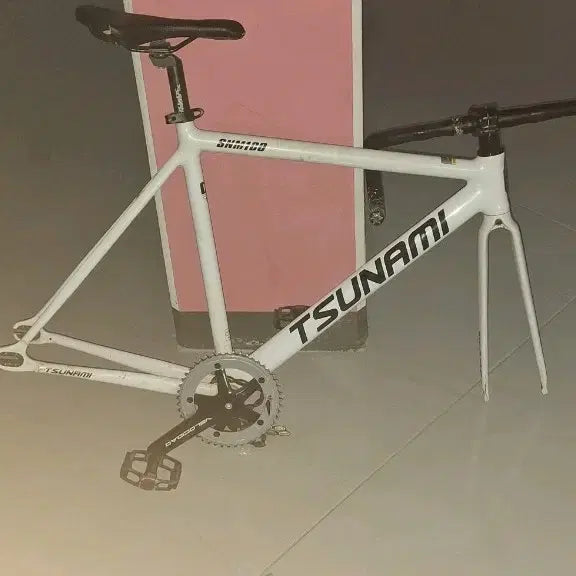 [BUNJANG] Tsunami SNM 100 Carbon Stem White M / 쓰나미 snm 100 화이트 M 반차