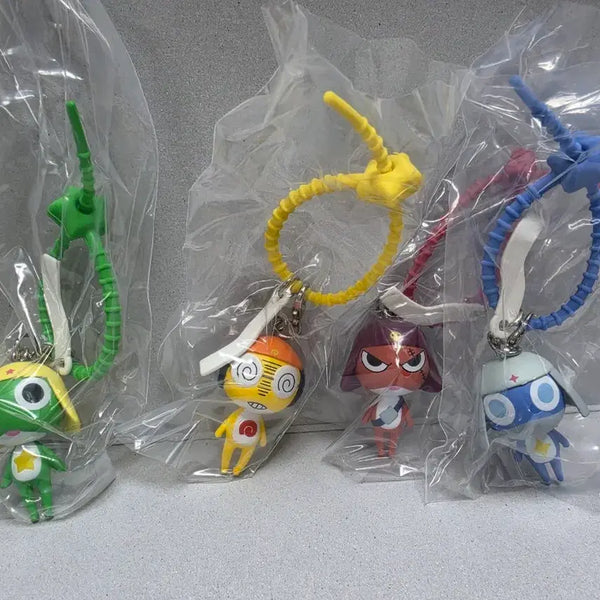 [BUNJANG] Keroro Mezushi Keyring Set / 케로로 메지루시 키링