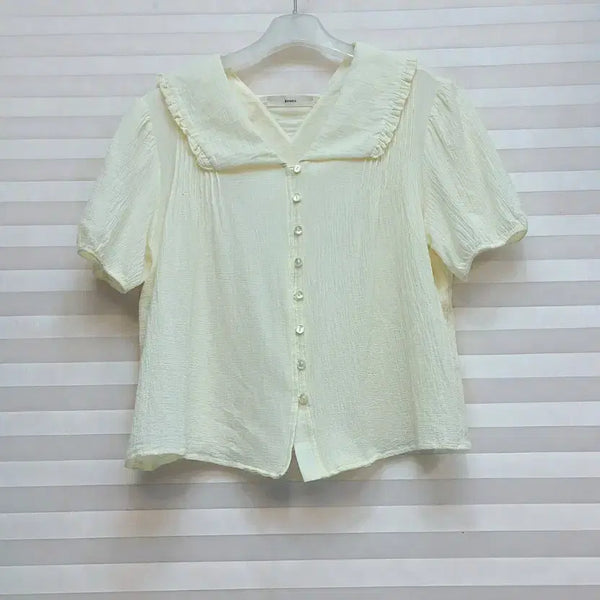 [BUNJANG] Bowen Fore Cotton Blouse / 보웬> 포레 면 블라우스