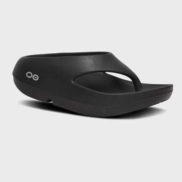 [BUNJANG] OOFOS Original Thong Sandals Black 260 / 우포스 오리지널 플러스 쪼리 블랙 260