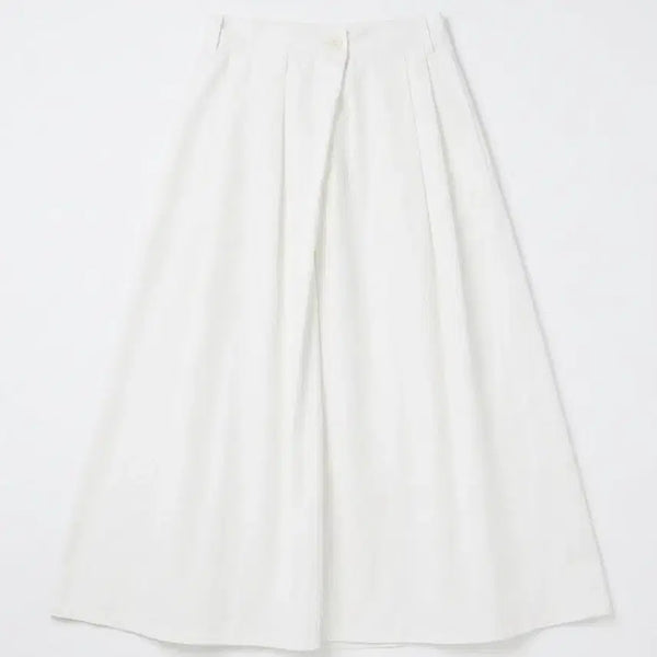 [BUNJANG] Liberty White Flare Skirt / 여성F/ Liberty 뒷밴딩 흰색 플레어 스커트 빈티지킹