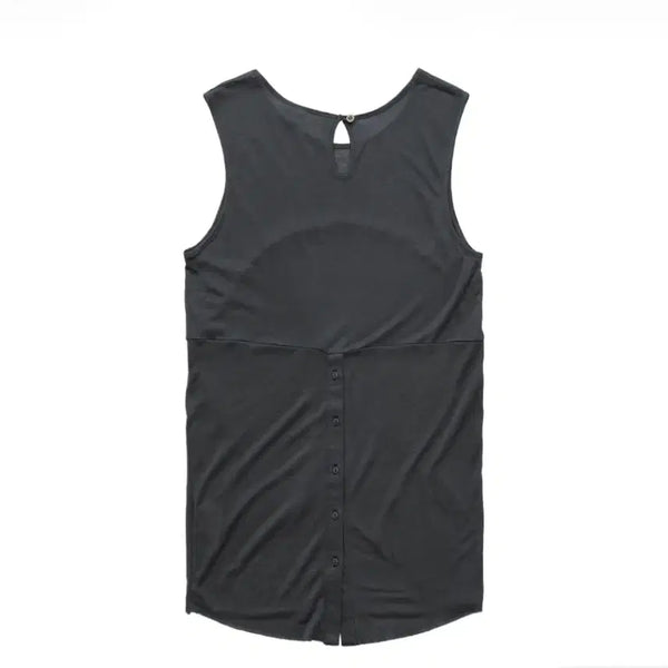 [BUNJANG] Politeureu Women Sheer Sleeveless Charcoal / ㅡ폴리테루 우먼 시어 슬리브리스 차콜