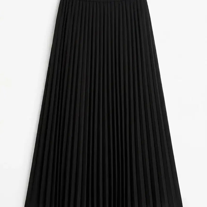 [BUNJANG] Vintage King Women's Black Banding Pleated Skirt / 여성F/ 홈쇼핑 밴딩 플리츠 스커트 블랙 빈티지킹