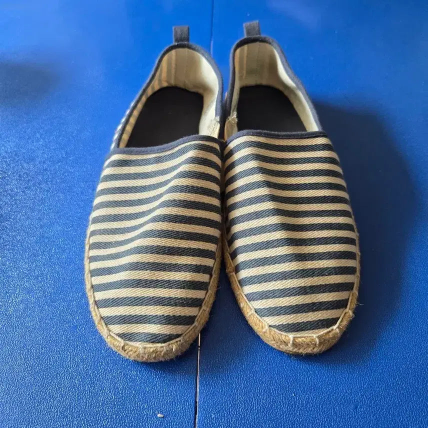 [BUNJANG] ZARA Striped Espadrille Shoes 275 / JARA MAN 패션슈즈 스트라이프 에스파드리유 275 사이즈