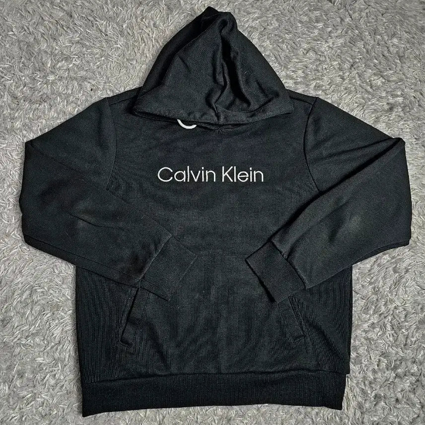 [BUNJANG] Calvin Klein Hoodie Black L / (J)캘빈클라인 후드티 블랙 L