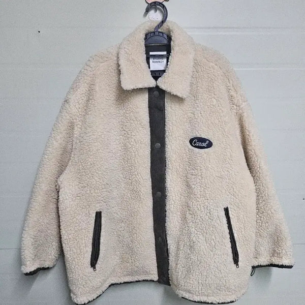 [BUNJANG] Studio Tomboy Sherpa Corduroy Fleece Jacket / 스튜디오톰보이 쉐르파 코듀로이 뽀글이
