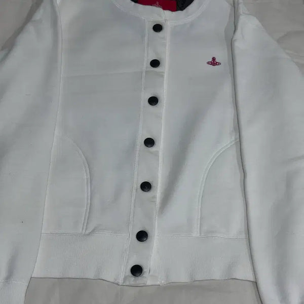 [BUNJANG] Vivienne Westwood Red Label Sweatshirt Cardigan / 비비안웨스트우드 레드라벨 맨투맨 가디건