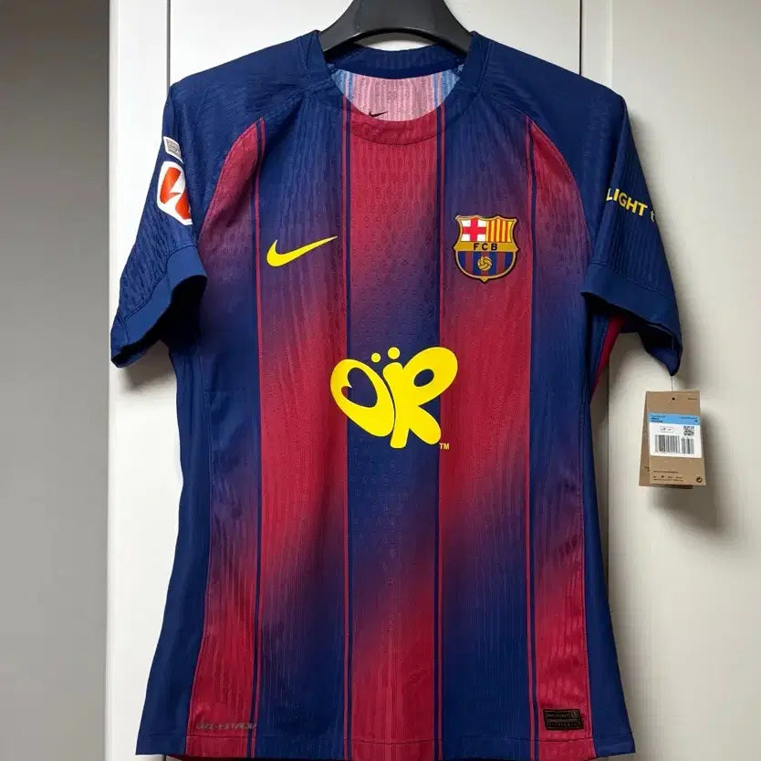 [BUNJANG] FC Barcelona 2025-26 Authentic Pedri Home Jersey (Men's M) / 정품) 25-26 바르셀로나 M 어센틱 페드리 유니폼 택채새상품