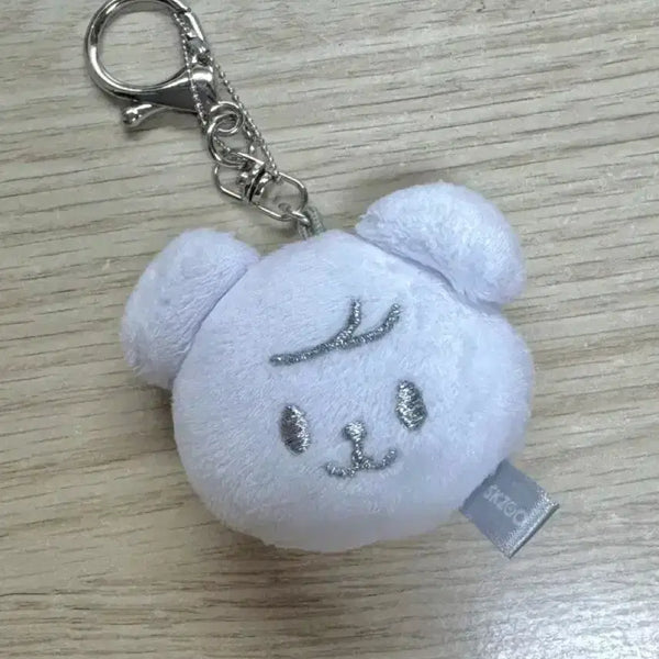 [BUNJANG] Stray Kids Seungmin PERMPIM Face Silver Keyring / 스키즈 스트레이키즈 스키주 승민 퍼핌 페이스 실버 키링 양도