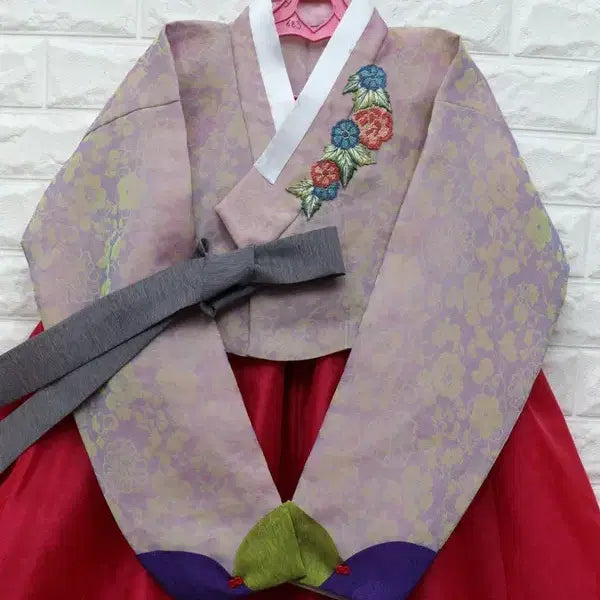 [BUNJANG] Women's Traditional Hanbok Set (Size 77/L) / 424 여성한복 전통한복 신형한복 77 L 키160-165/창고갤러리