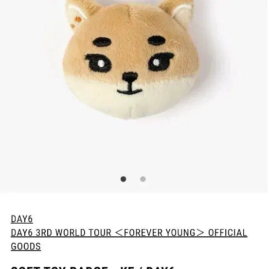 [BUNJANG] DAY6 DEACDE Soft Toy Badge Pin / 데이식스 DAY6 소프트 토이 뱃지 케