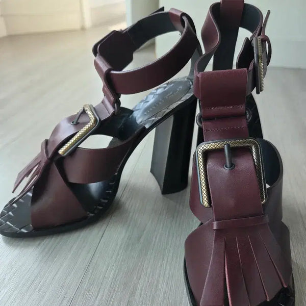 [BUNJANG] Bottega Veneta Heeled Sandals Size 39 / 보테가 베네타 힐
