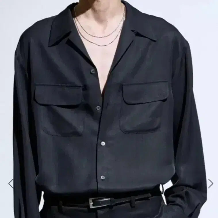 [BUNJANG] Savage Open Collar Shirt XL / [세비지] 오픈카라 셔츠 XL사이즈