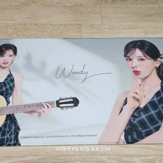 [BUNJANG] Red Velvet Wendy Sudden Attack Collaboration Deskpad / 레드벨벳 웬디 장패드