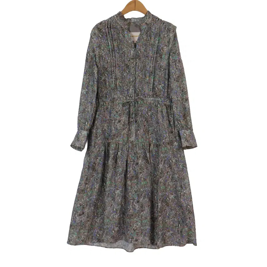 [BUNJANG] Cacharel Paisley Chiffon Long Dress / Cacharel 까사렐 페이즐리 쉬폰 원피스 66 롱원피스