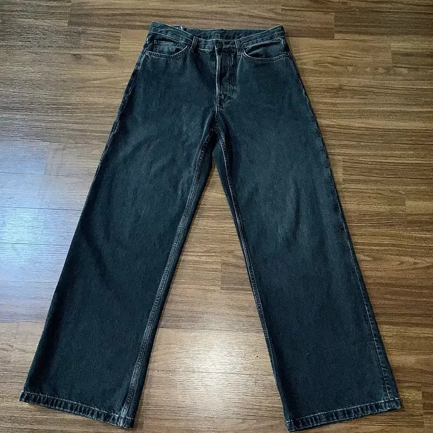 [BUNJANG] Cos FACADE COS TURN UP Wide Button Denim Pants / Cos FACADE COS TURN UP 코스 와이드 데님 버튼 팬츠 진 27