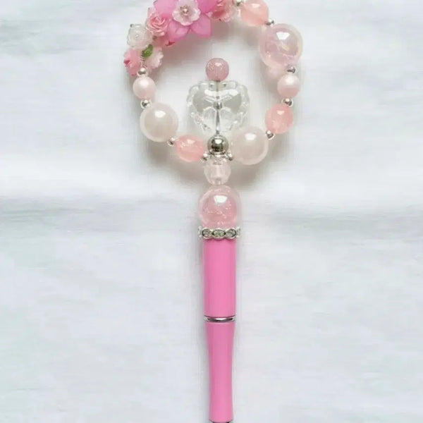 [BUNJANG] Handmade Flower Bead Ballpoint Pen / 꽃비즈볼펜
