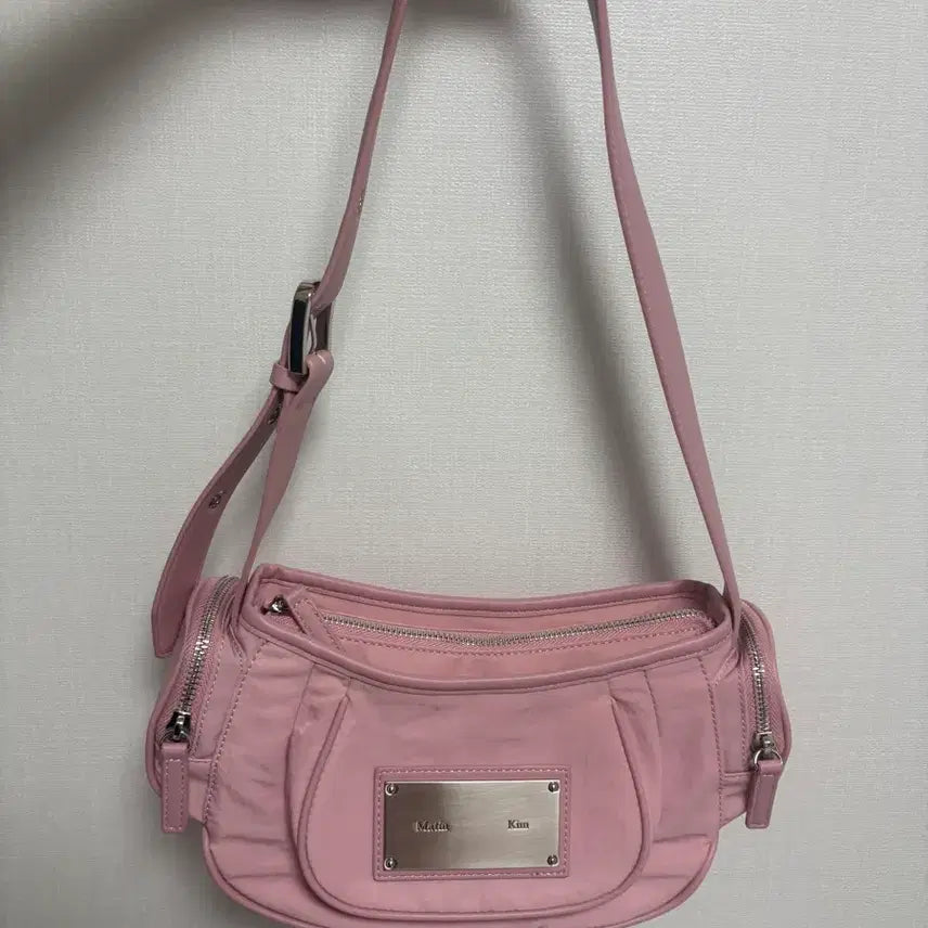 [BUNJANG] Matinkim Round Shoulder Bag Pink / 마뗑킴 라운드 숄더백 핑크