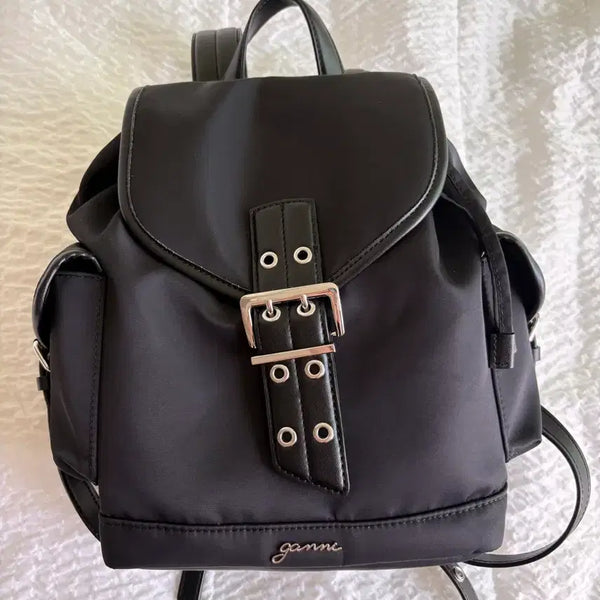 [BUNJANG] GANNI Small Buckle Backpack / 가니 스몰 버클 백팩