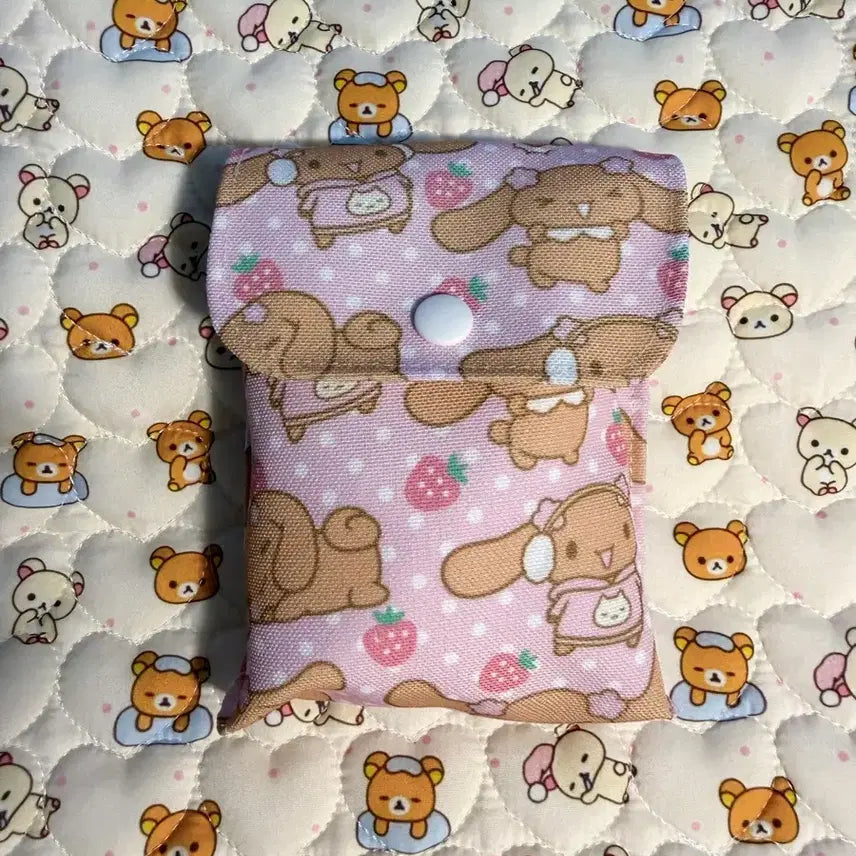 [BUNJANG] Handmade Moca "Toktak-i" Pouch / 새상품|가격동결)핸드메이드 모카 디카 똑딱이 파우치
