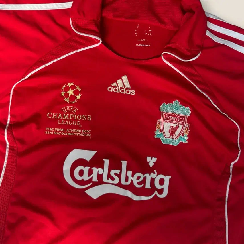 [BUNJANG] Adidas Liverpool 2007 Champions League Final Jersey L / 2007 리버풀 챔피언스리그 결승전 아디다스 저지 L