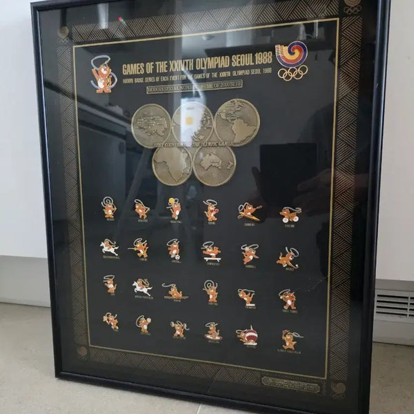 [BUNJANG] 1988 Seoul Olympics Commemorative Badge Set (Limited Edition) / 1988 서울 올림픽 기념 뱃지 세트