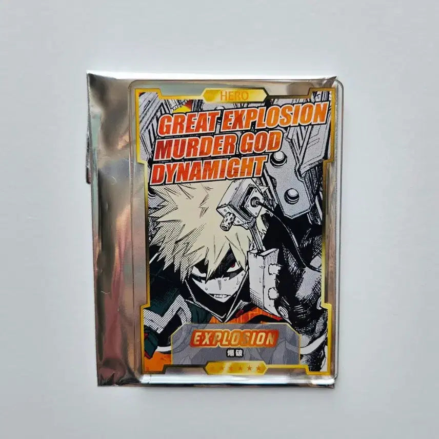 [BUNJANG] My Hero Academia Bakugo Jump Shop Original Art Status Card Vol. 2 / 나의 히어로 아카데미아 바쿠고 점프샵 원화 스테이터스 카드 2탄