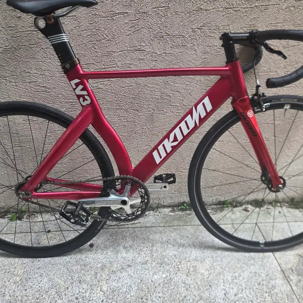 [BUNJANG] Unknown LV3 Fixie Bicycle (Size M, Red) / 언노운 lv3 픽시자전거